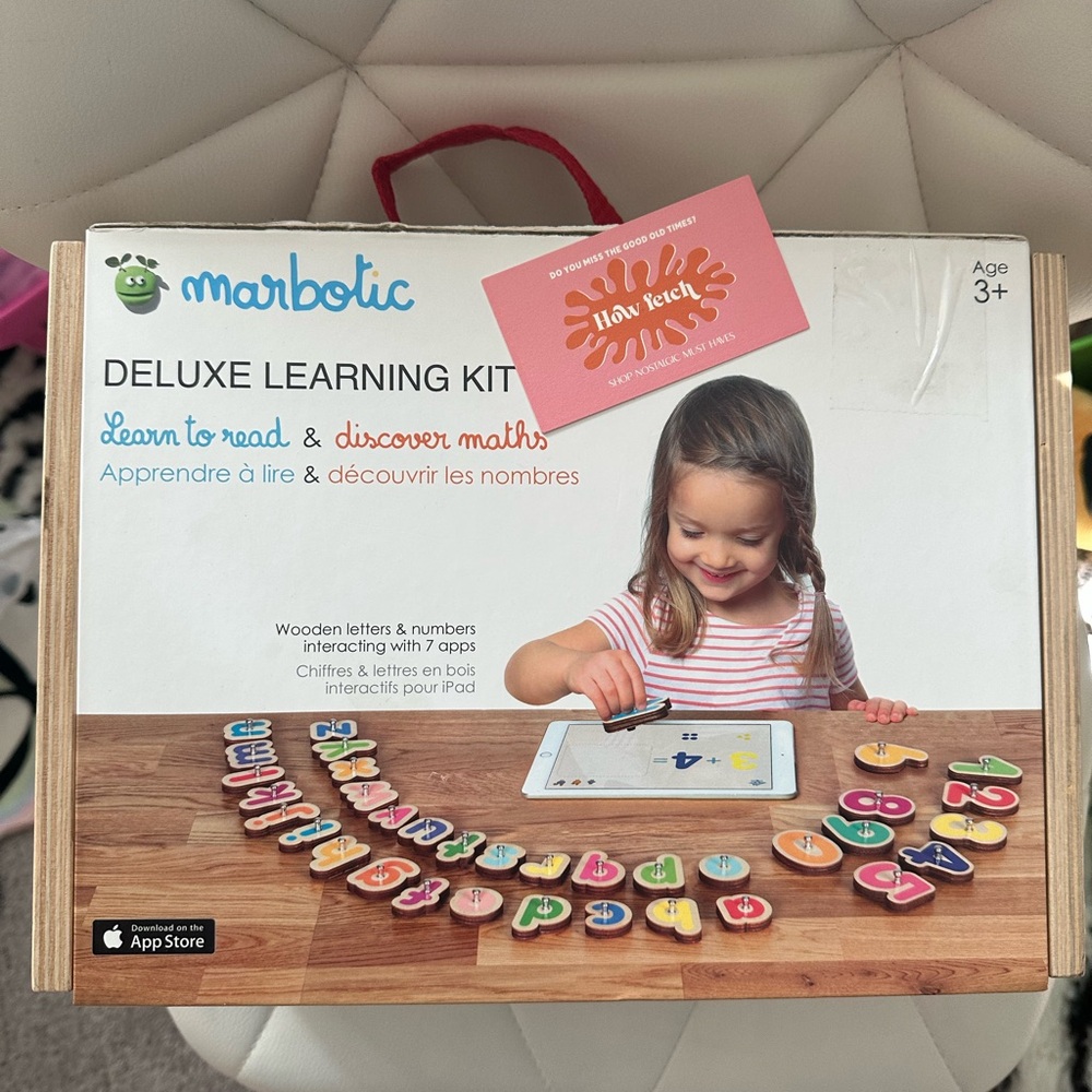 Marbotic Deluxe Learning Kit The Deluxe Learning IPad attachment